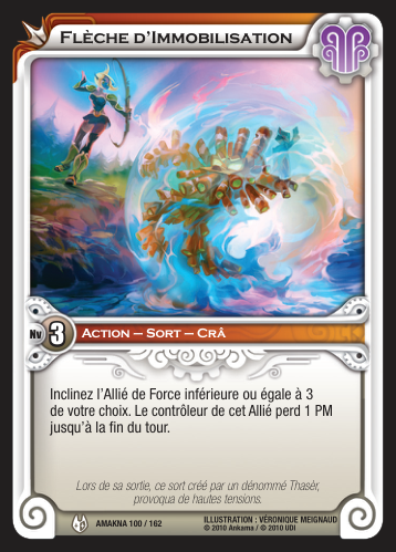 Flèche d'Immobilisation