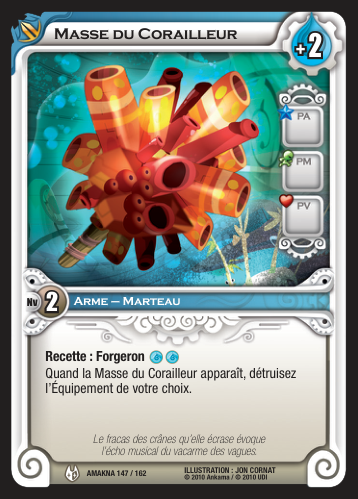 Masse du Corailleur