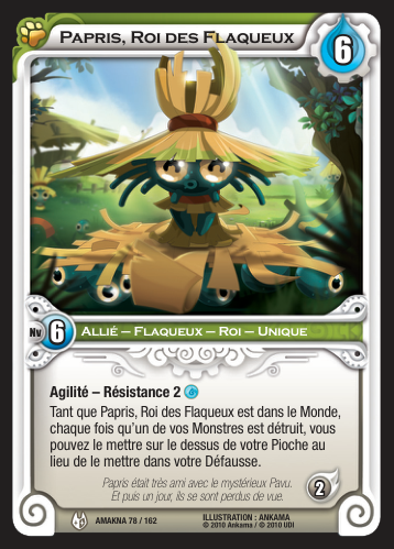 Papris, Roi des Flaqueux
