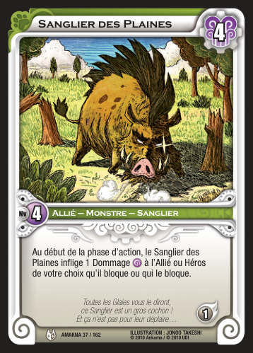 Sanglier des Plaines