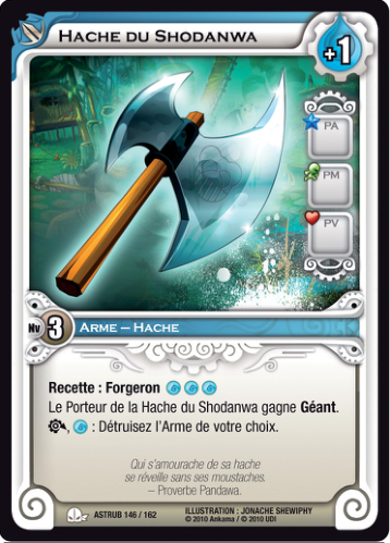 Hache du Shodanwa