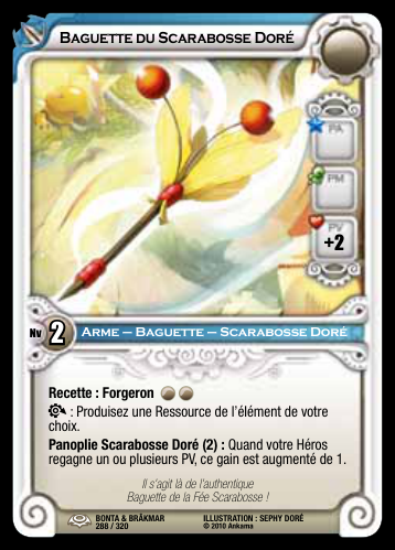 Baguette du Scarabosse Doré