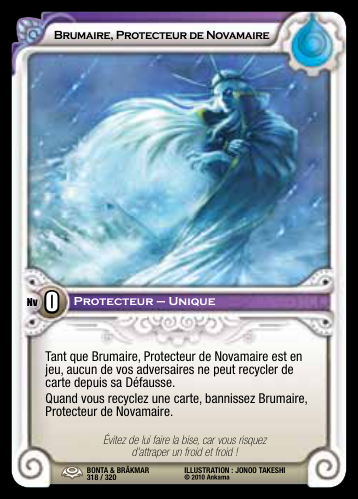 Brumaire, Protecteur de Novamaire