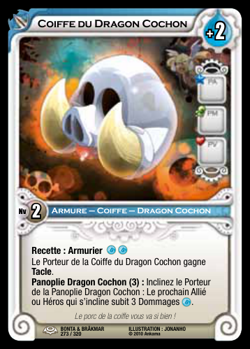 Coiffe du Dragon Cochon