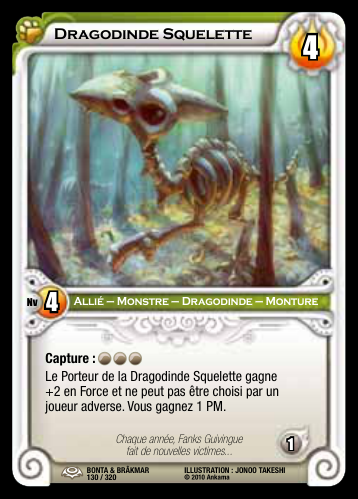 Dragodinde Squelette