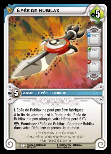 Épée de Rubilax