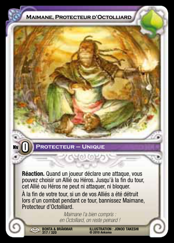 Maimane, Protecteur d'Octolliard