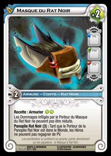 Masque du Rat Noir