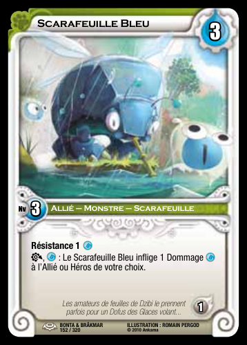 Scarafeuille Bleu