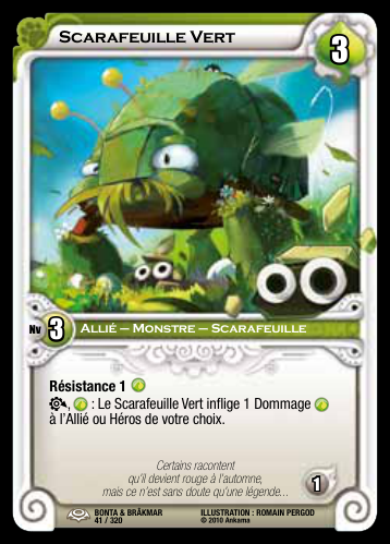 Scarafeuille Vert