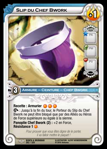 Slip du Chef Bwork