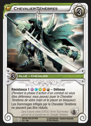 Chevalier Ténèbres (foil)