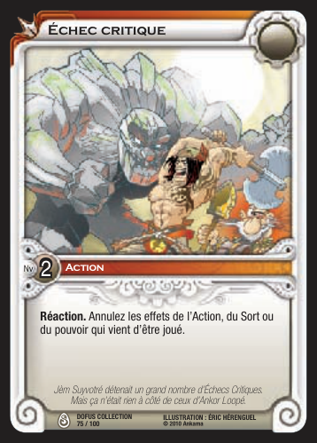 Échec Critique