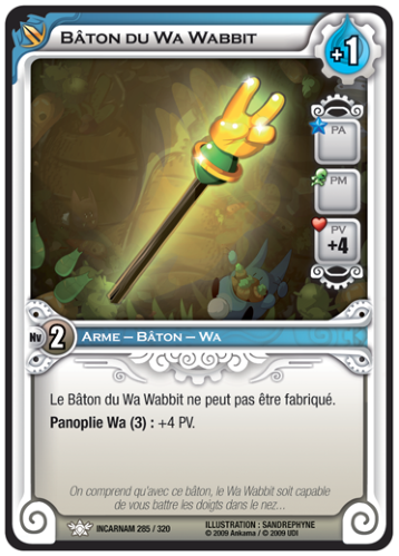 Bâton du Wa Wabbit