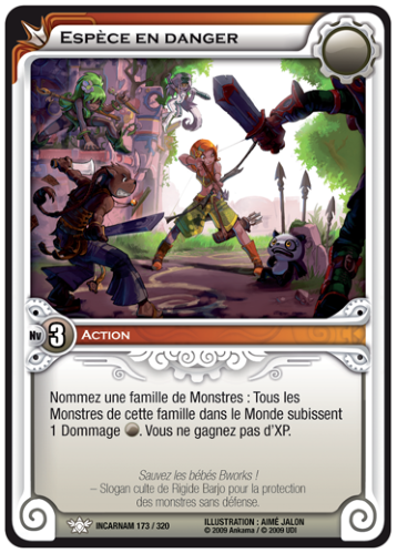 Espèce en Danger
