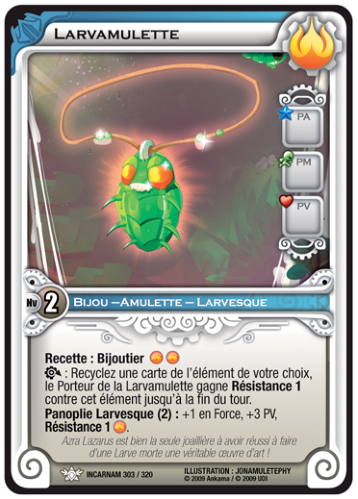 Larvamulette