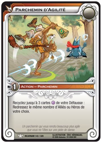 Parchemin d'Agilité