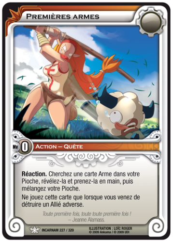 Premières Armes
