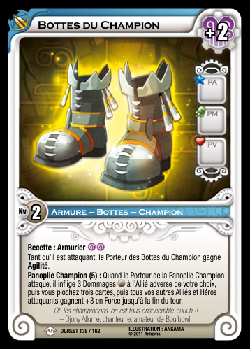 Bottes du Champion