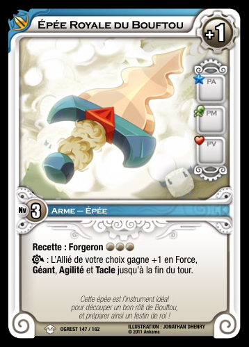 Épée Royale du Bouftou
