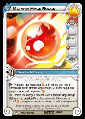 Métaria Mage Rouge