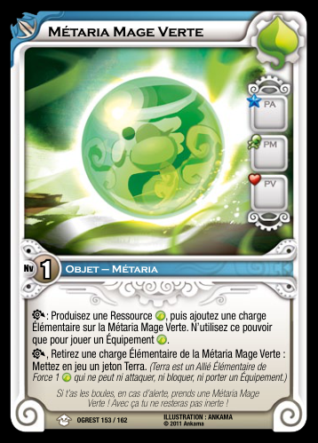 Métaria Mage Verte