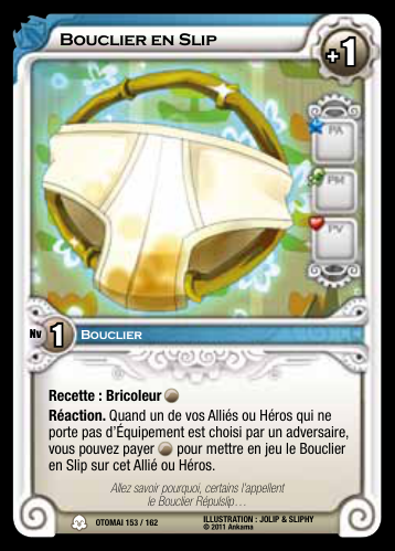 Bouclier en Slip