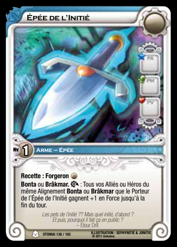 Épée de l'Initié