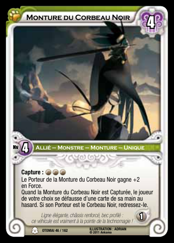 Monture du Corbeau Noir