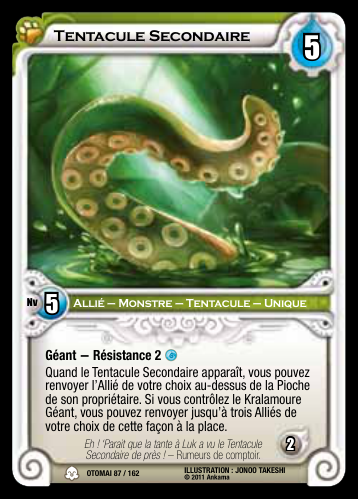 Tentacule Secondaire