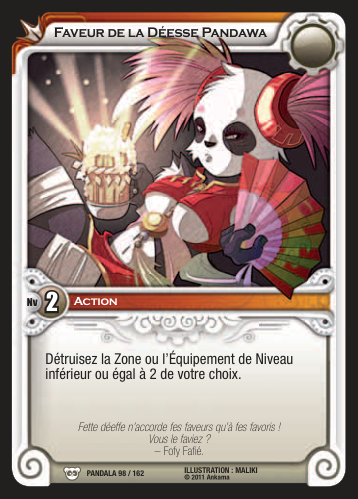 Faveur de la Déesse Pandawa