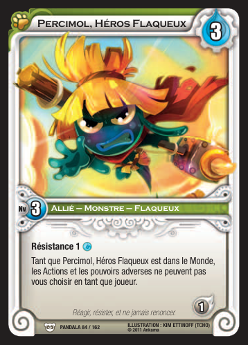 Percimol, Héros Flaqueux